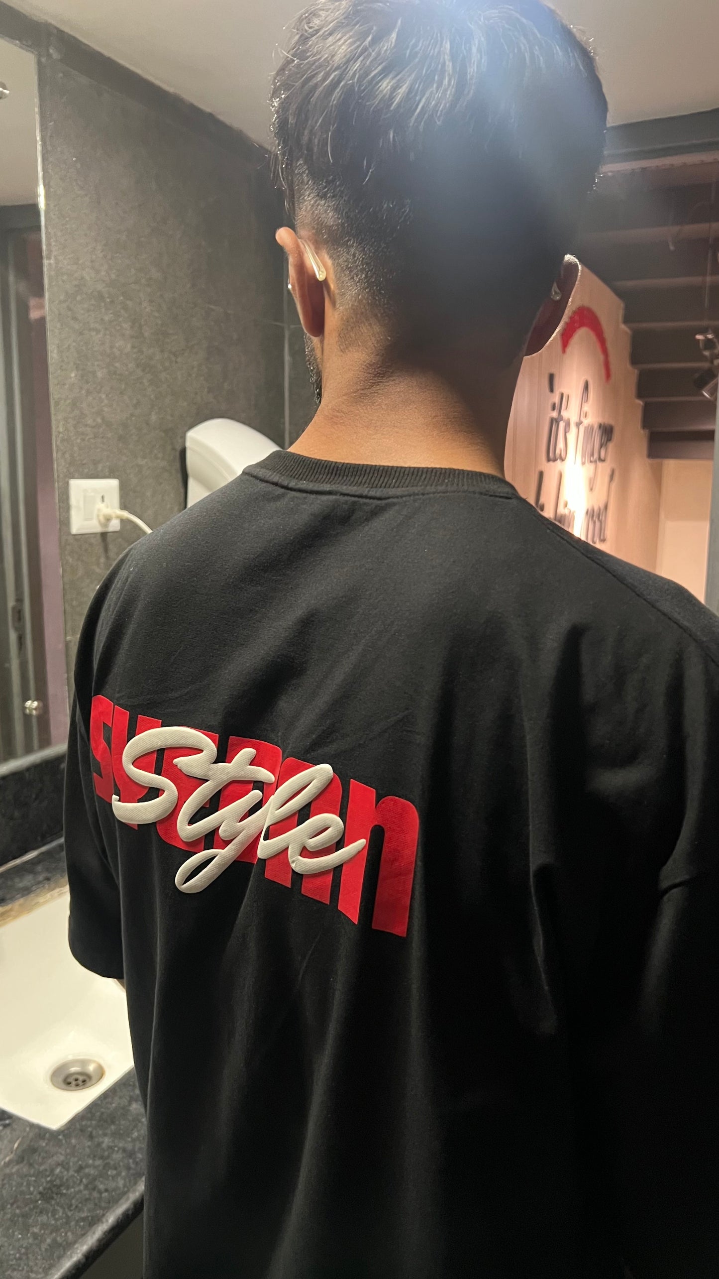 SYEDAN STYLE NOT A BASIC T SHIRT FOR GAME CHANGERS WHO TRUST THE PROCESS